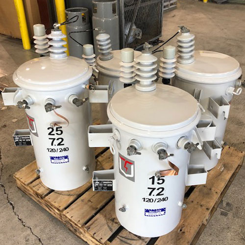 Protective Coating for Polemount Transformer