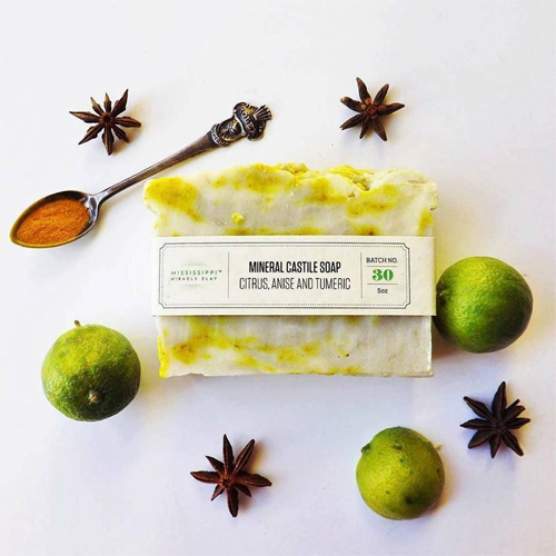 Citrus, Anise and Tumeric Mineral Castile Soap