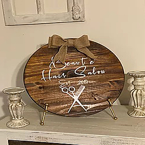 Custom Round Wooden Piece